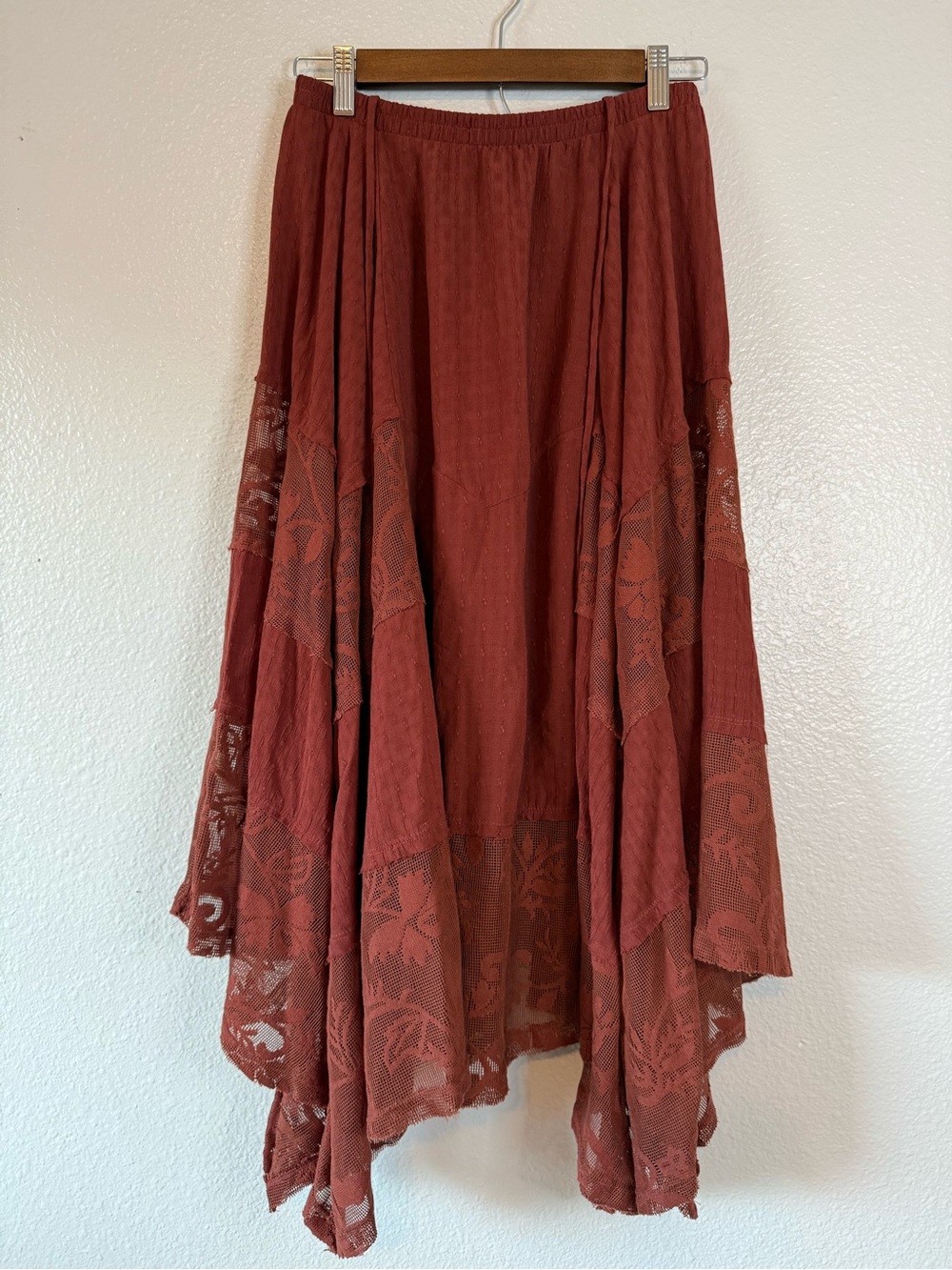 Intimately Free People Sunny Meadows Convertible Slip Skirt Brandy Brown XS - Picture 3 of 8